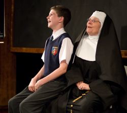 Cam Magee as Sister Mary Ignatius, Colin Trinity as Thomas