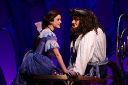 Emily Behny as Belle and Dane Agostinis as Beast